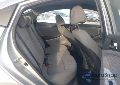 2012 Hyundai Accent Gls из США, поврежденный, VIN KMHCU4AE9CU086355